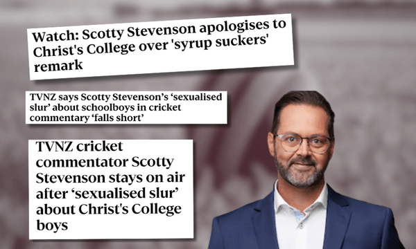 Scotty Stevenson has apologised – and it was a good apology. 
