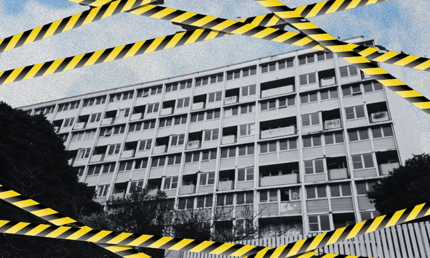 Wellington’s most controversial apartment block isn’t going down quietly – or quickly.