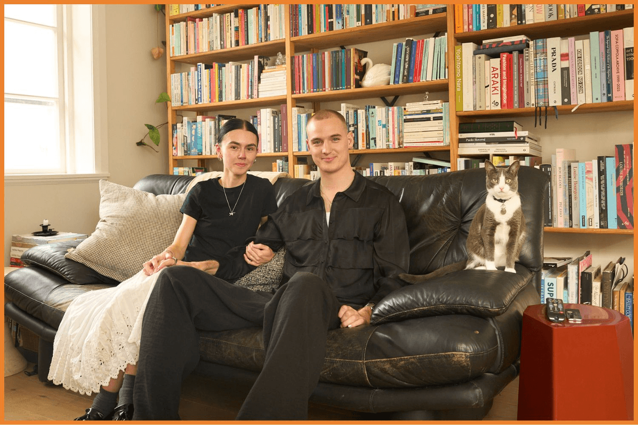 Isabelle Carson and Tom Conway at home in Sandringham
