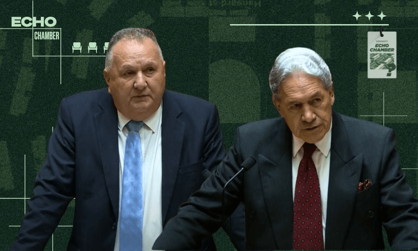 Shane Jones and Winston Peters. It be your own people. 
