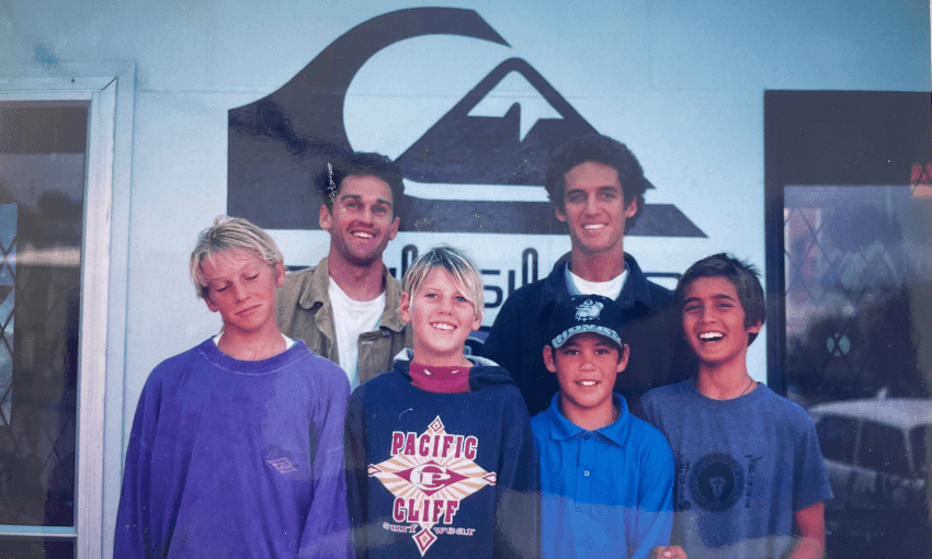 Groms meet Rob Machado