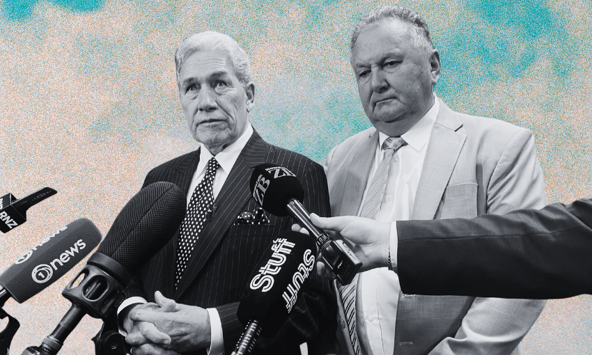 Winston Peters and Shane Jones. 
