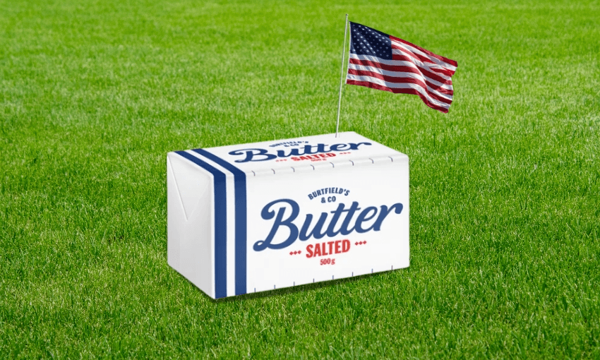 A new brand of US butter has arrived in New Zealand