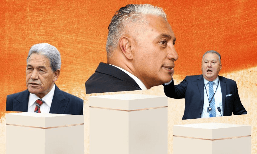 Winston Peters, Alfred Ngaro and Shane Jones, just three of the politicians who have left other parties to give NZ First a go 

