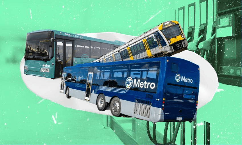 Buses, trains and petrol pumps