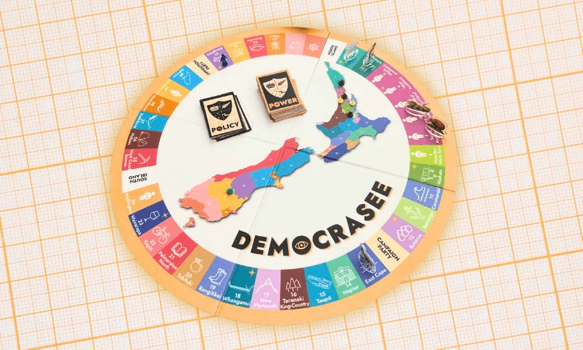 Democrasee is a newly launched political board game.