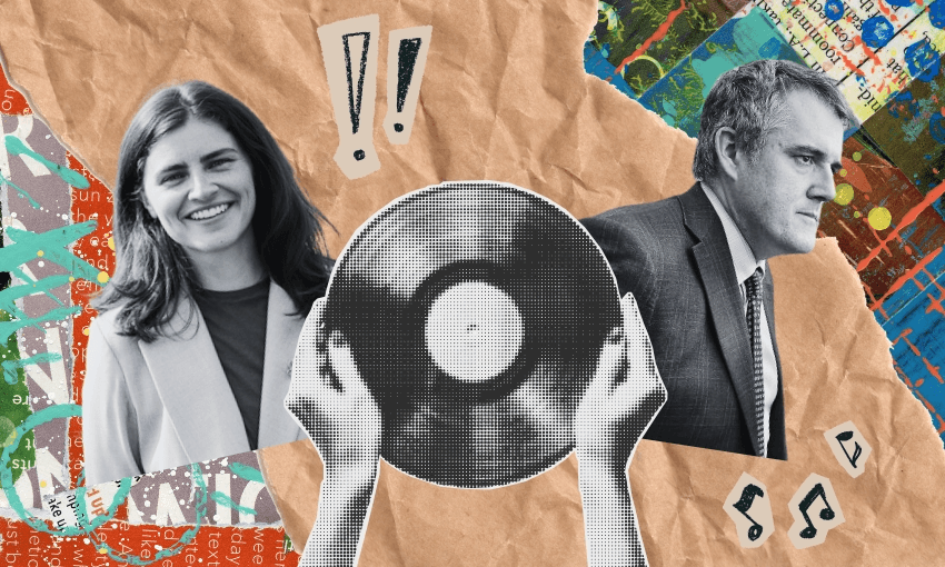 Chlöe Swarbrick and Chris Bishop. 
