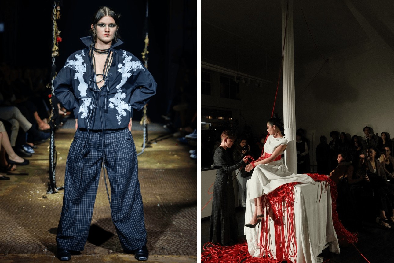 Examples of artistic fashion at Āhua.