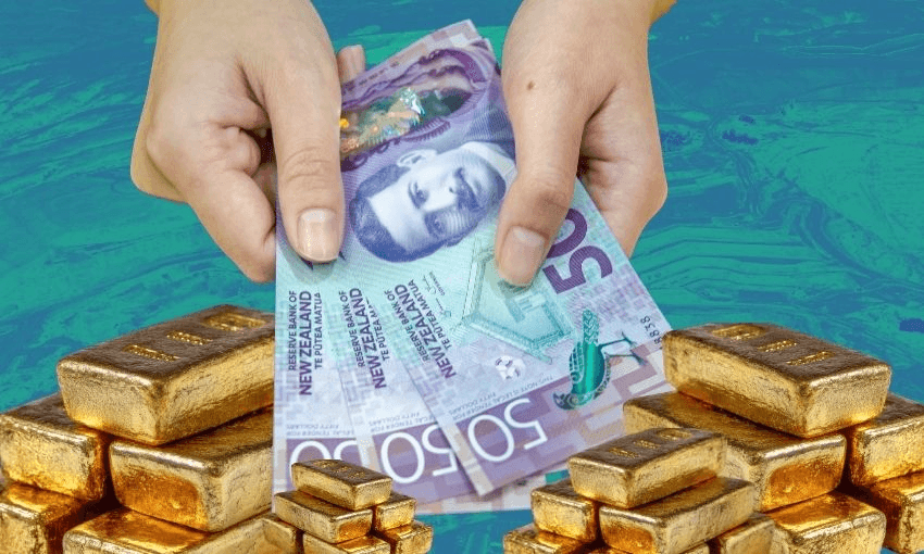 Money, money, money. (Design: The Spinoff). 
