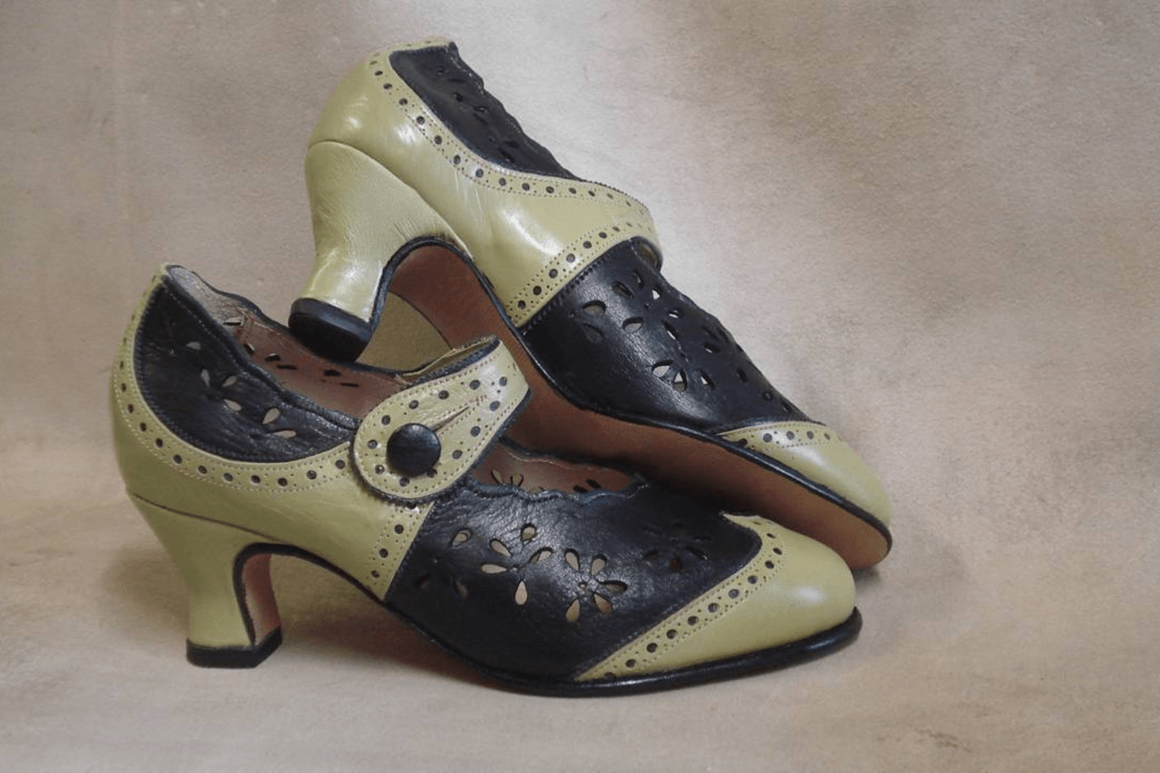 Custom-made shoes by Sue Engels.
