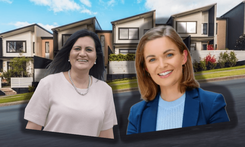 Act MP Parmjeet Parmar and National MP Katie Nimon led the way in acquiring new rental properties this term. Image: Joel MacManus 

