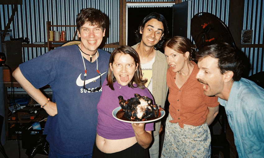 Callum Devlin, Annabe Kean, Samuel Austin, Alice May Connolly and Finnius Teppett (Image: Oliver Devlin) 
