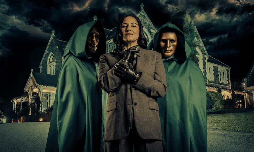Madeleine Sami is the new host of The Traitors NZ (Photo: Three)