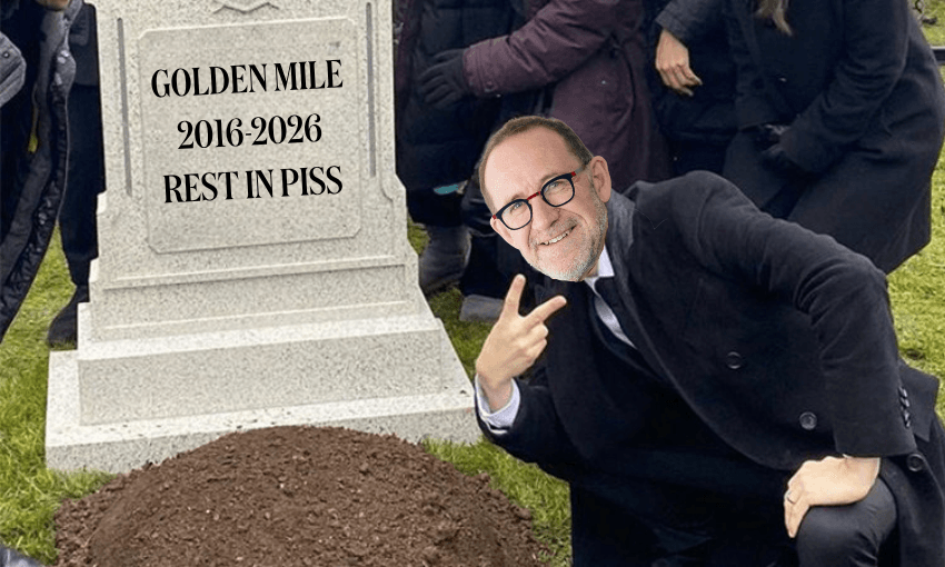The Golden Mile project deserves to die. But it must rise again. The Golden Mile project deserves to die. But it must rise again.