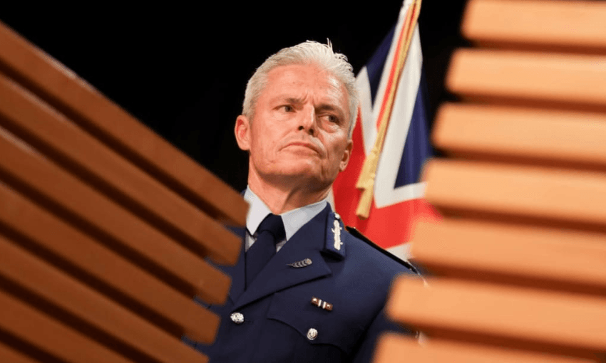 Police commissioner Richard Chambers (Photo: RNZ / Samuel Rillstone) 
