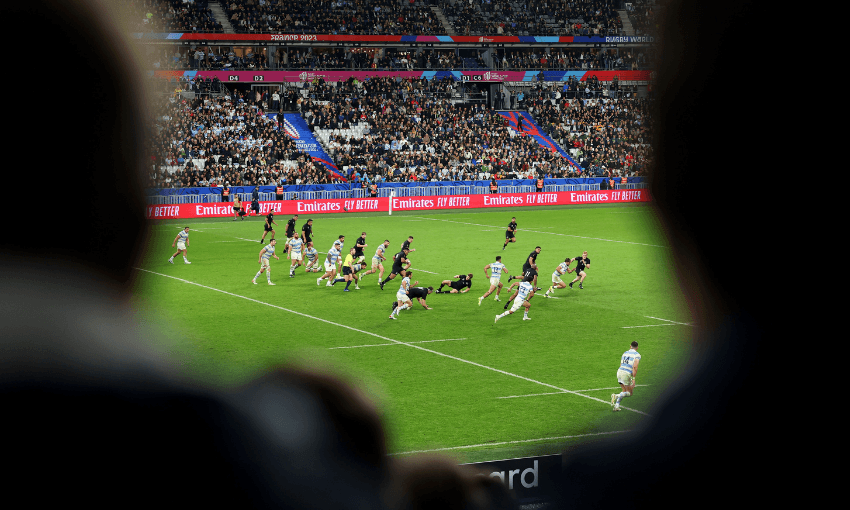 Armchair selectors scout the All Blacks at the 2023 World Cup (Photo: Getty Images)  
