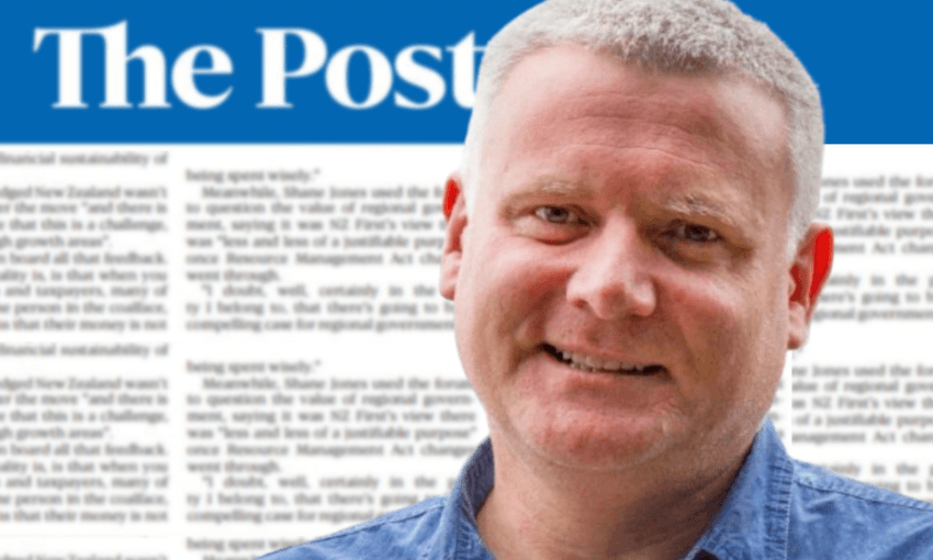 Matthew Hooton, incoming editor of The Post. Photo: Tina Tiller 

