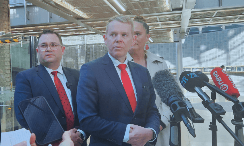 The announcement was at Waitematā Station. 
