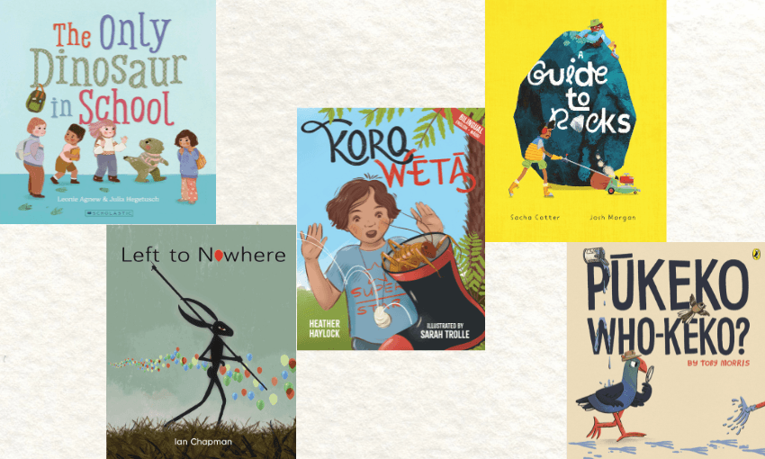 Five book covers all in the running to win best picture book.
