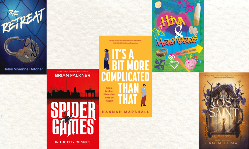 Five book covers all in the running for best young adult fiction.