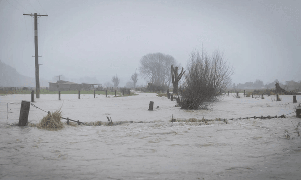 A month’s rain in a day for Kaikōura