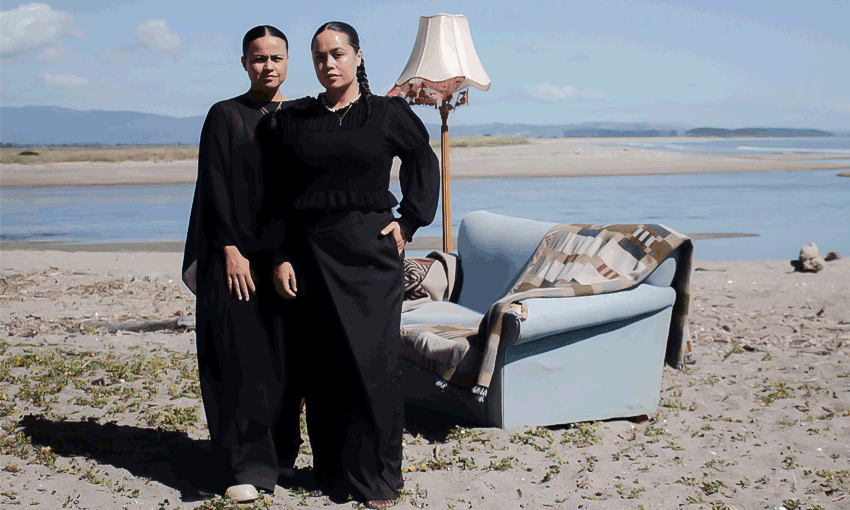 two māori women