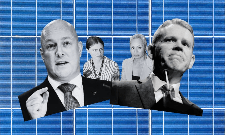 Three parties are going all-in on solar this election. (Getty Images/The Spinoff) 
