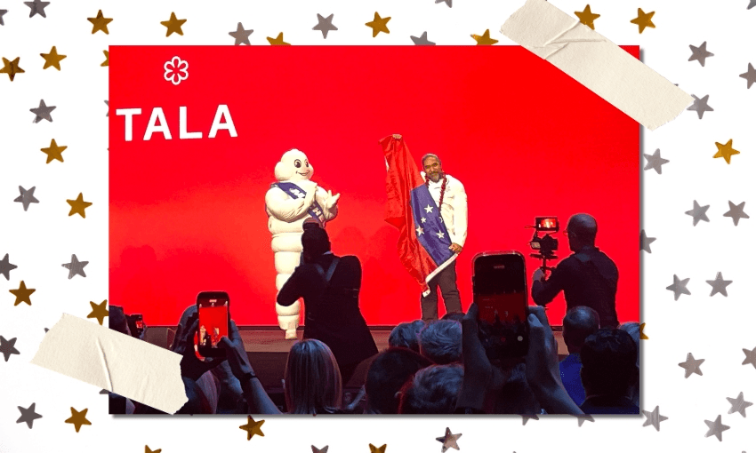 Tala chef Chef Henry Onesemo at the Michelin Awards