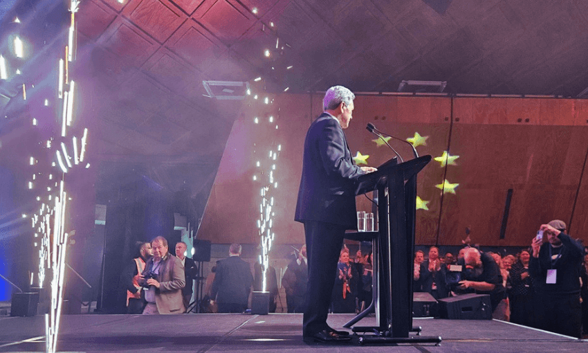Winston Peters’ weird weekend waging an election culture war