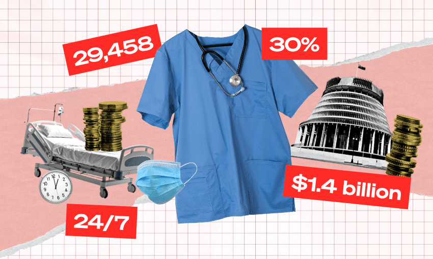 Hospital scrubs, beds, money and the Beehive