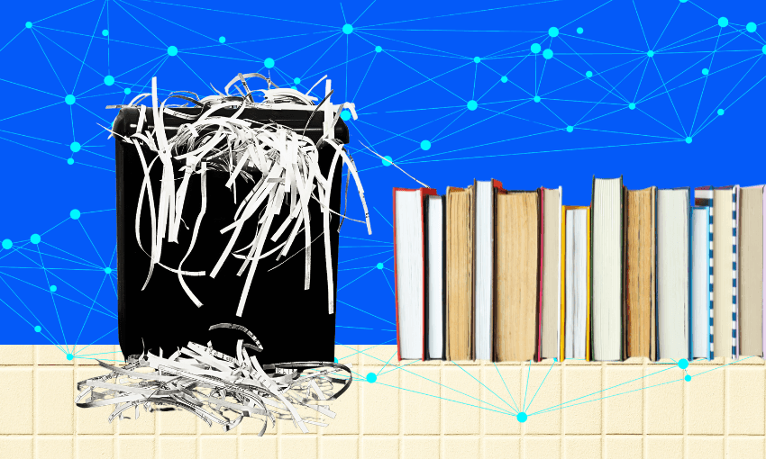 Books scanned and shredded for AI
