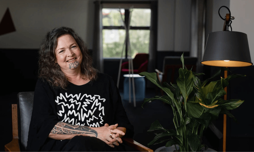 Atakohu Middleton. (Photo: Trinity Thompson-Browne; courtesy of the Māori Literature Trust, May 2026)