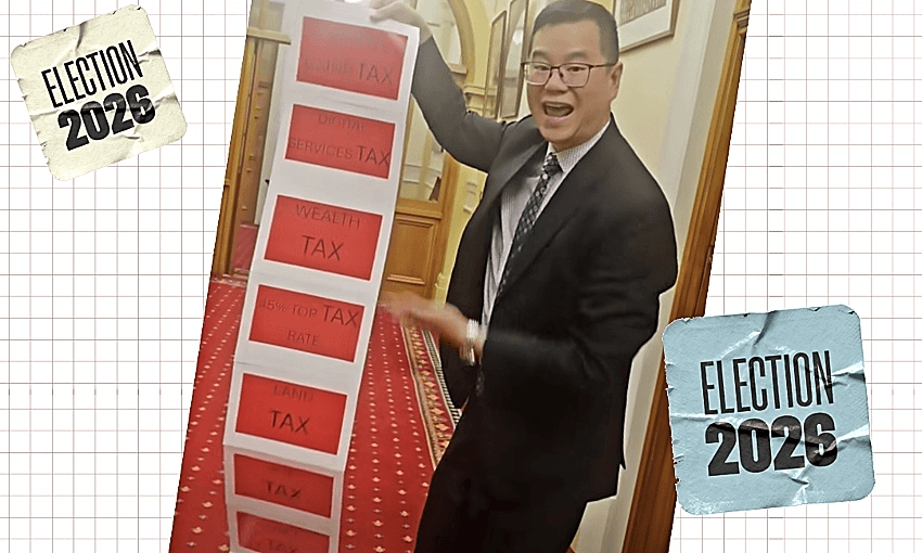 National MP and social media breakout star of 2026 Carlos Cheung makes the case against taxes.  

