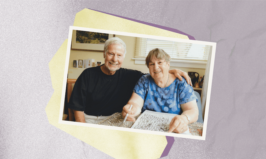 David and Beth Hill at home (Photo: Supplied) 
