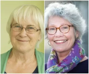 Adrienne Jansen and Liz Grant