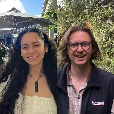 Ema Tuakoi and Tommy de Silva