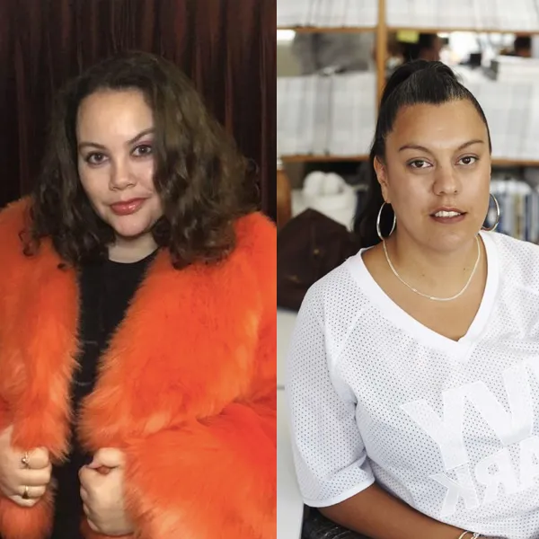 Janaye Henry and Leonie Hayden