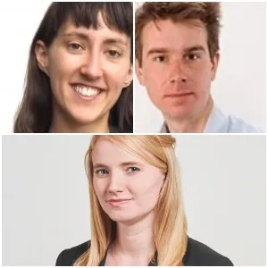 Kari Schmidt, Danielle Duffield and Marcelo Rodriguez Ferrere