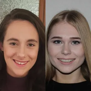 Lara Greaves and Ella Morgan