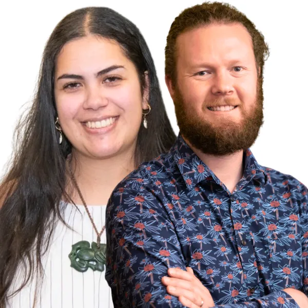 Luke Fitzmaurice-Brown and Kaea Hudson