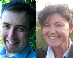 Melanie Vautier and Tim Jones