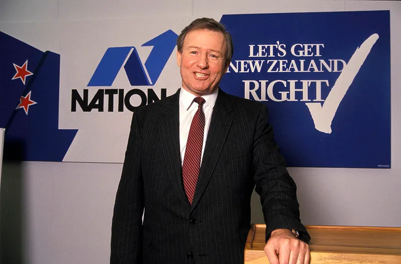 Jim Bolger of The New Zealand National Party