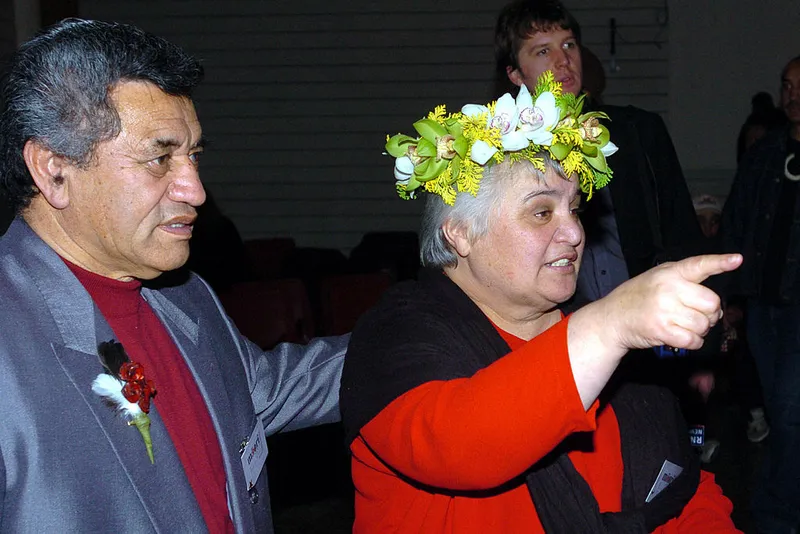 Newly elected Maori Party MP Tariana Turia for the
