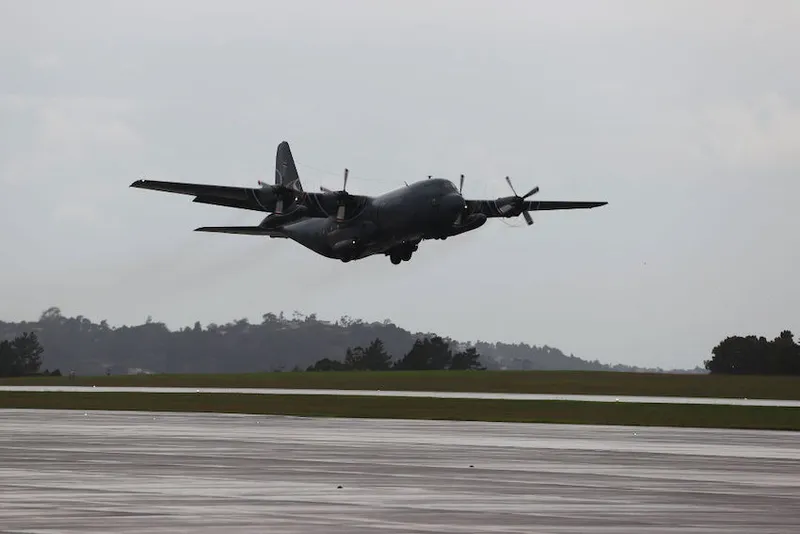 New Zealand Defence Force Aircraft Departs For Europe With Military Aid For Ukraine