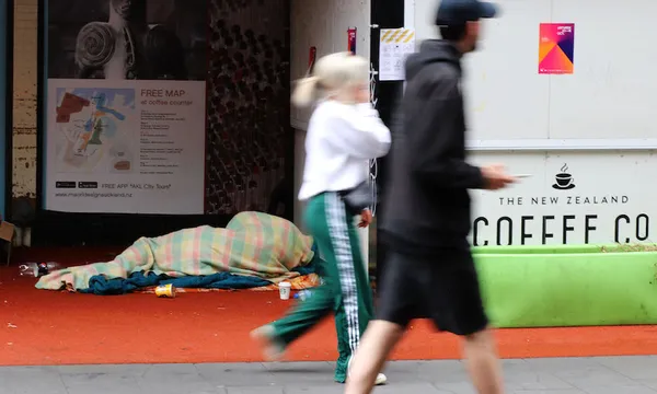 Rough Sleeper in New Zealand