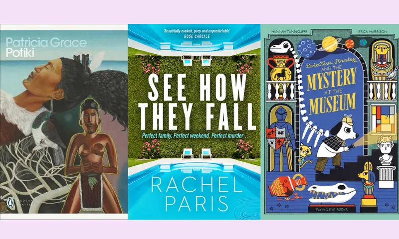 Three book covers.