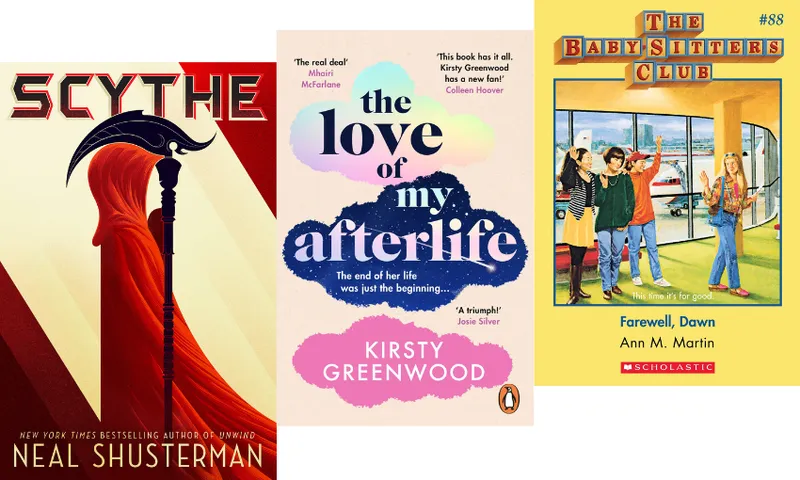 Three book covers.