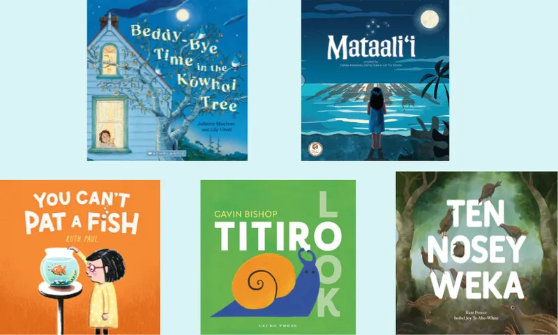 All the picture book finalists' covers 2025.