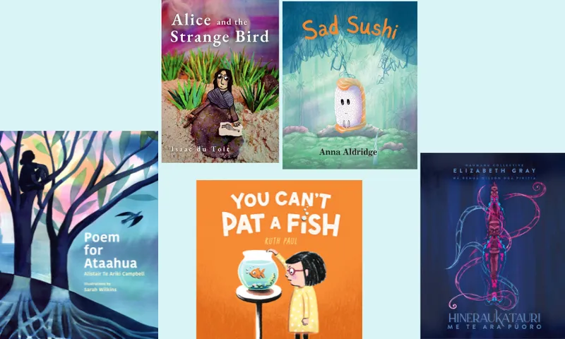 Illustration finalists' covers for the 2025 book awards