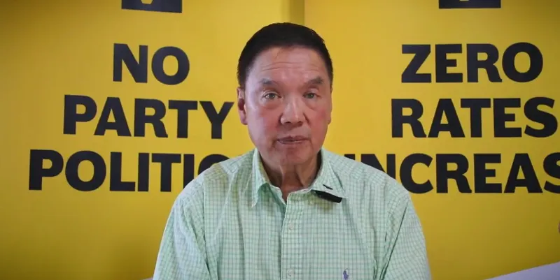 Ray Chung fronts his "apology" video